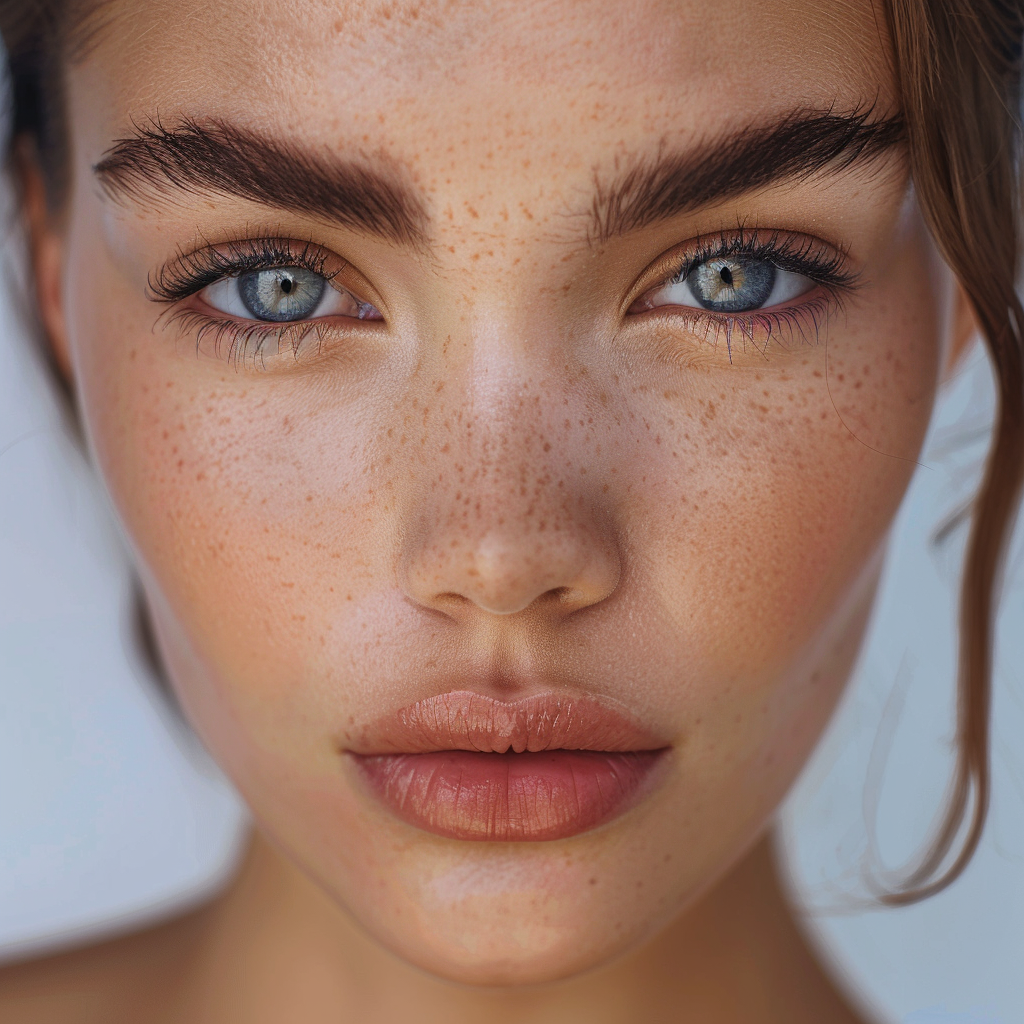 bialy lotos ciechanow main picture of a women face
        
